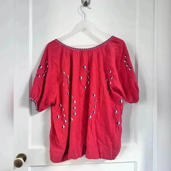 The Great The Hacienda Embroidered Boho Top - Picture 5 of 8